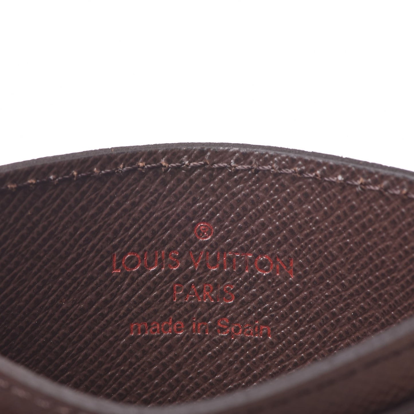 Damier Ebene Card Holder