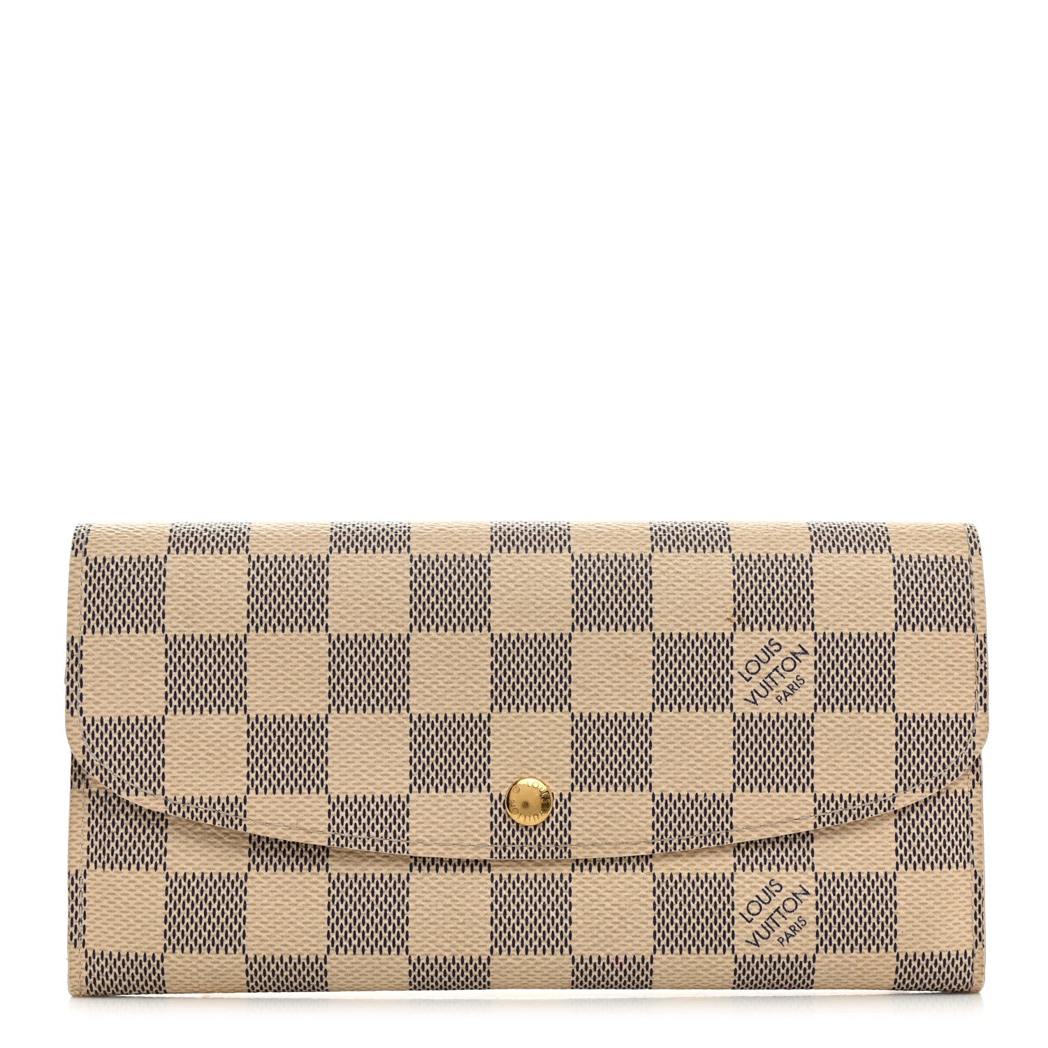 Louis Vuitton Damier Azur Emilie Wallet 1 of 12