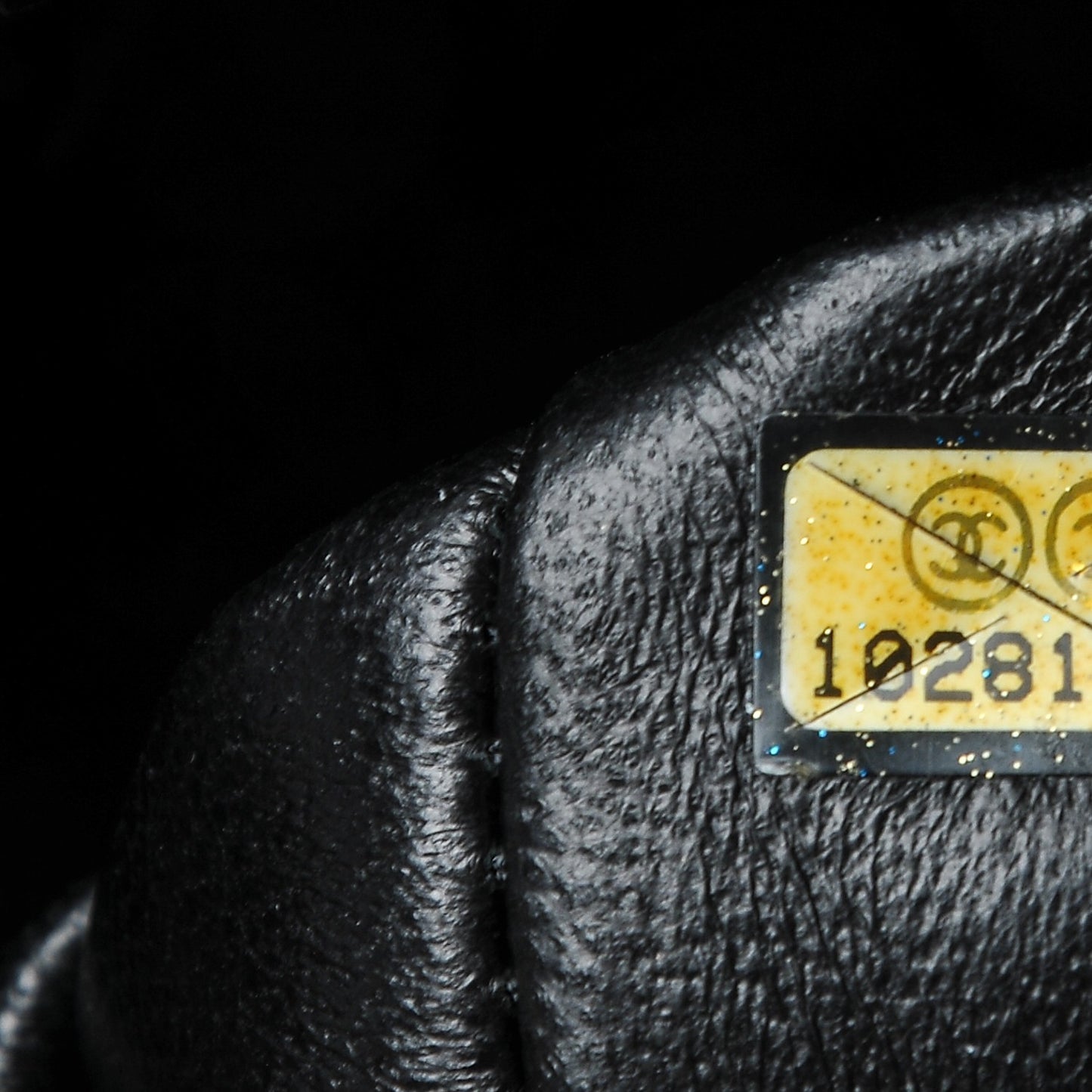 Caviar Quilted Camera Case Crossbody Bag Black