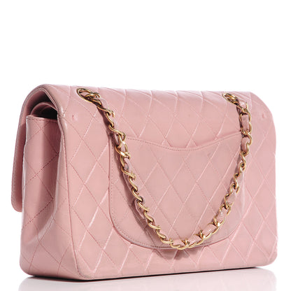 Chanel Lambskin Quilted Medium Double Flap Light Pink 3 of 8