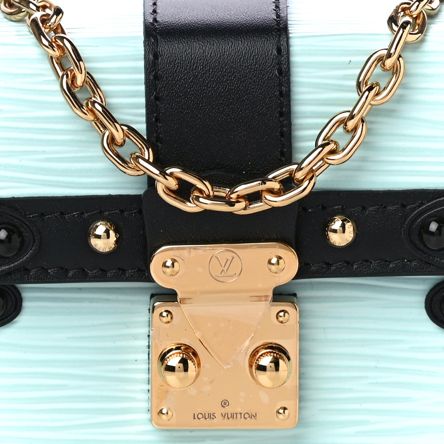 Louis Vuitton Epi Essential Trunk NM Light Blue 7 of 9