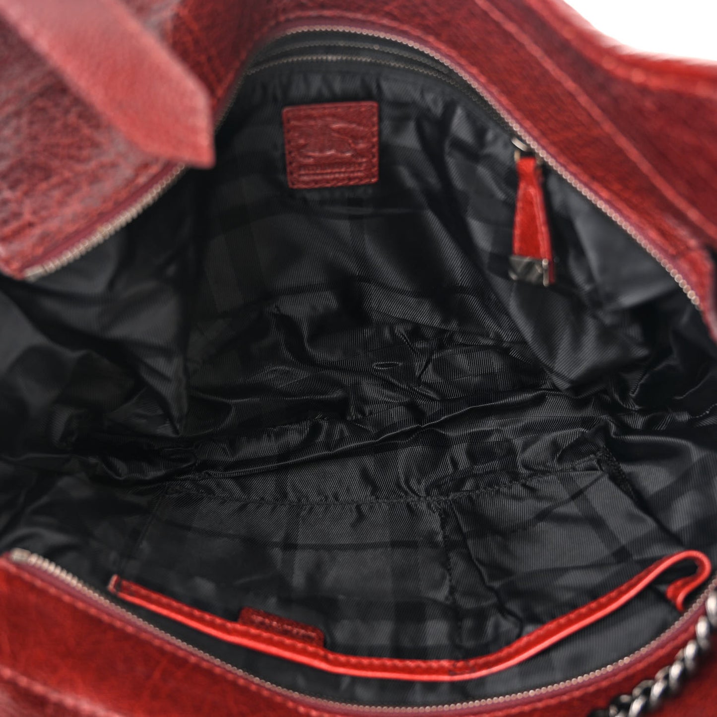 Calfskin Ashmore Tote Burgundy