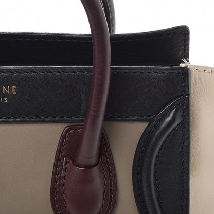 Celine Smooth Calfskin Nano Tri-Color Luggage Grey 9 of 9