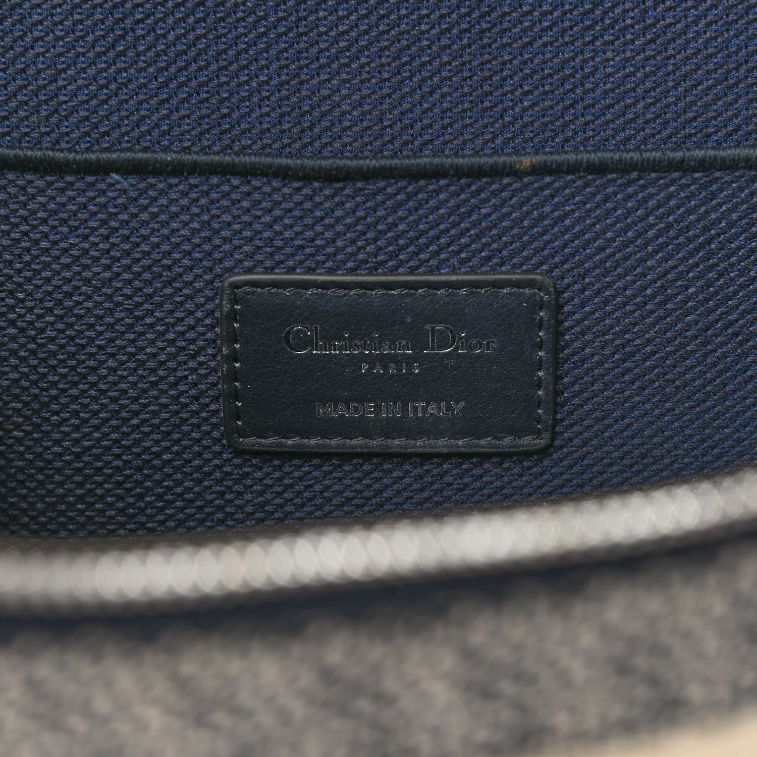Christian Dior Oblique Diortravel Vanity Case Blue 6 of 6