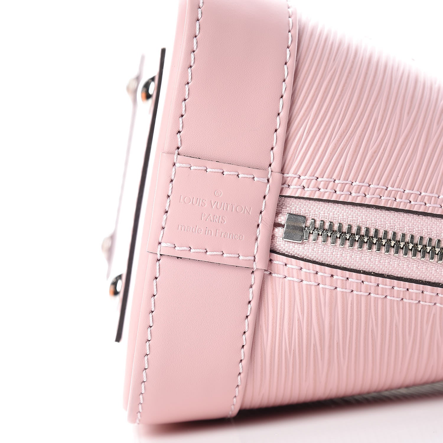 Louis Vuitton Epi Alma BB Rose Ballerine 9 of 9