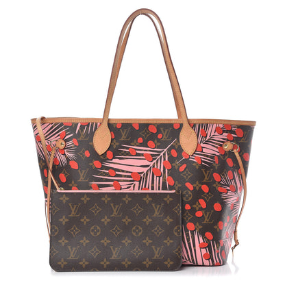 Louis Vuitton Monogram Jungle Dots Neo Neverfull MM Sugar Pink Poppy 1 of 11