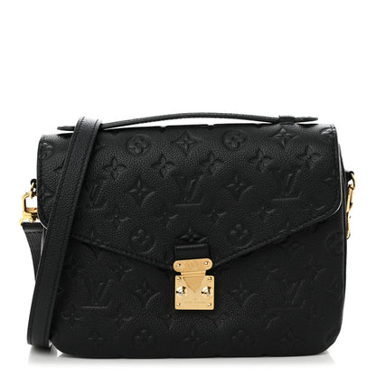 Louis Vuitton Empreinte Pochette Metis Black 1 of 12
