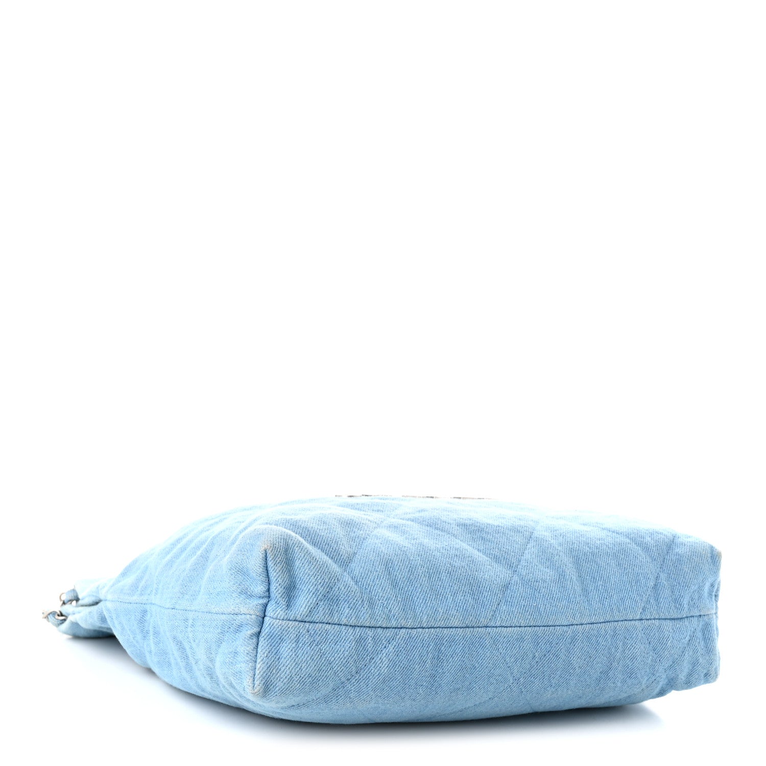 Chanel Denim Quilted Chanel 22 Light Blue 4 of 10