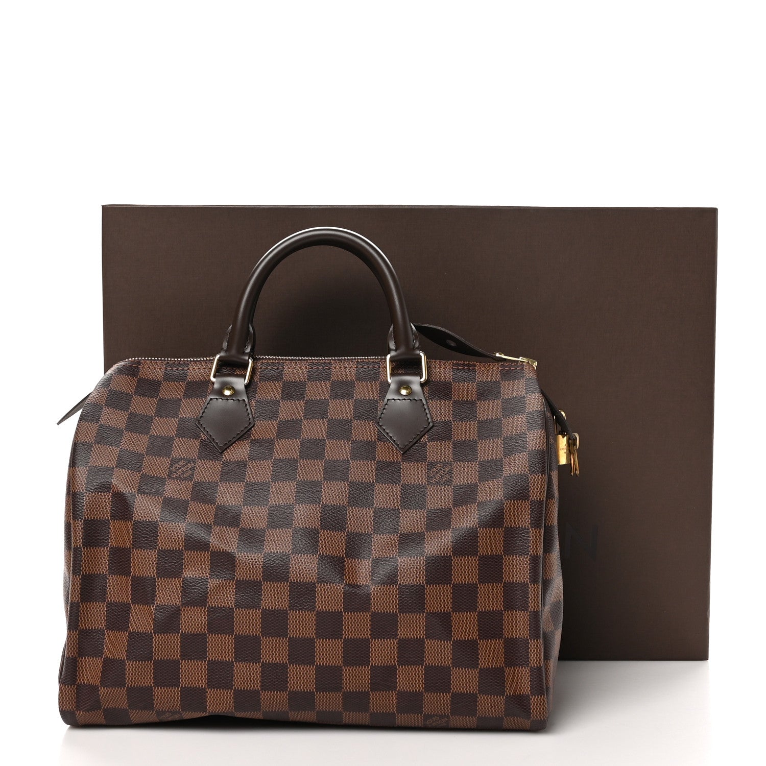 Louis Vuitton Damier Ebene Speedy 30 13 of 13