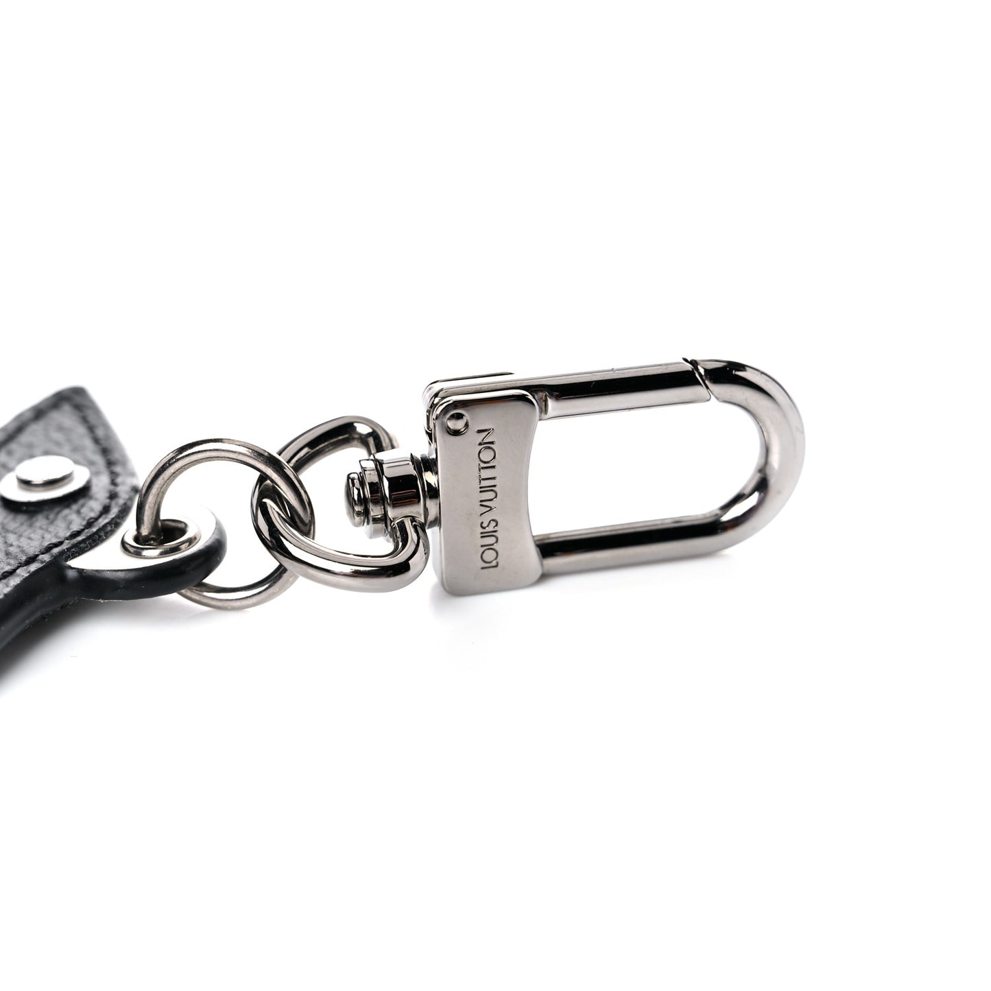 Calfskin Monogram Eclipse Rat Bag Charm Key Holder