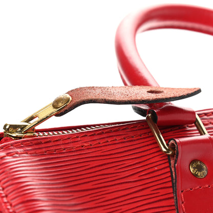 Louis Vuitton Epi Speedy 25 Castillan Red 5 of 19