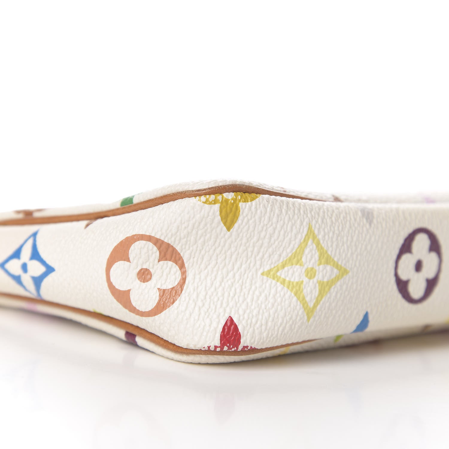 Louis Vuitton Monogram Multicolor Pochette Accessories White 9 of 11