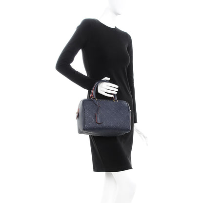 Louis Vuitton Empreinte Speedy Bandouliere 25 NM Marine Rouge 3 of 9