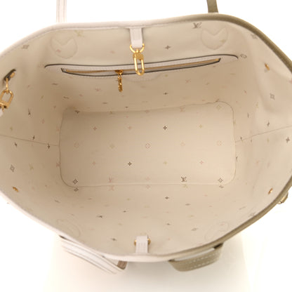 Louis Vuitton Monogram Giant Spring In The City Neverfull MM Sunset Kaki 6 of 10