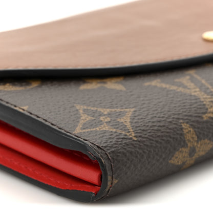 Louis Vuitton Monogram Sarah Tuileries Wallet Marron 9 of 12
