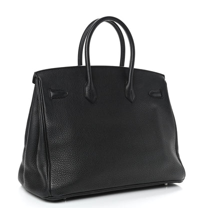 Hermes Togo Birkin 35 Black 2 of 13