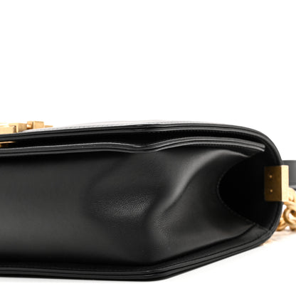Chanel Calfskin Quilted Medium Boy Flap Black 9 of 10