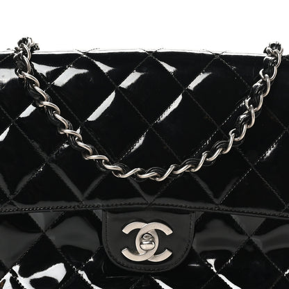 Chanel Patent Quilted Medium Single Flap Black 8 of 10