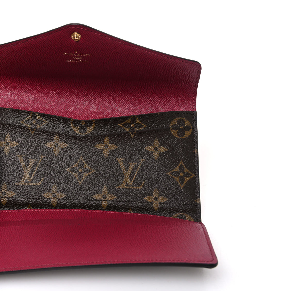 Monogram Josephine Wallet Fuchsia