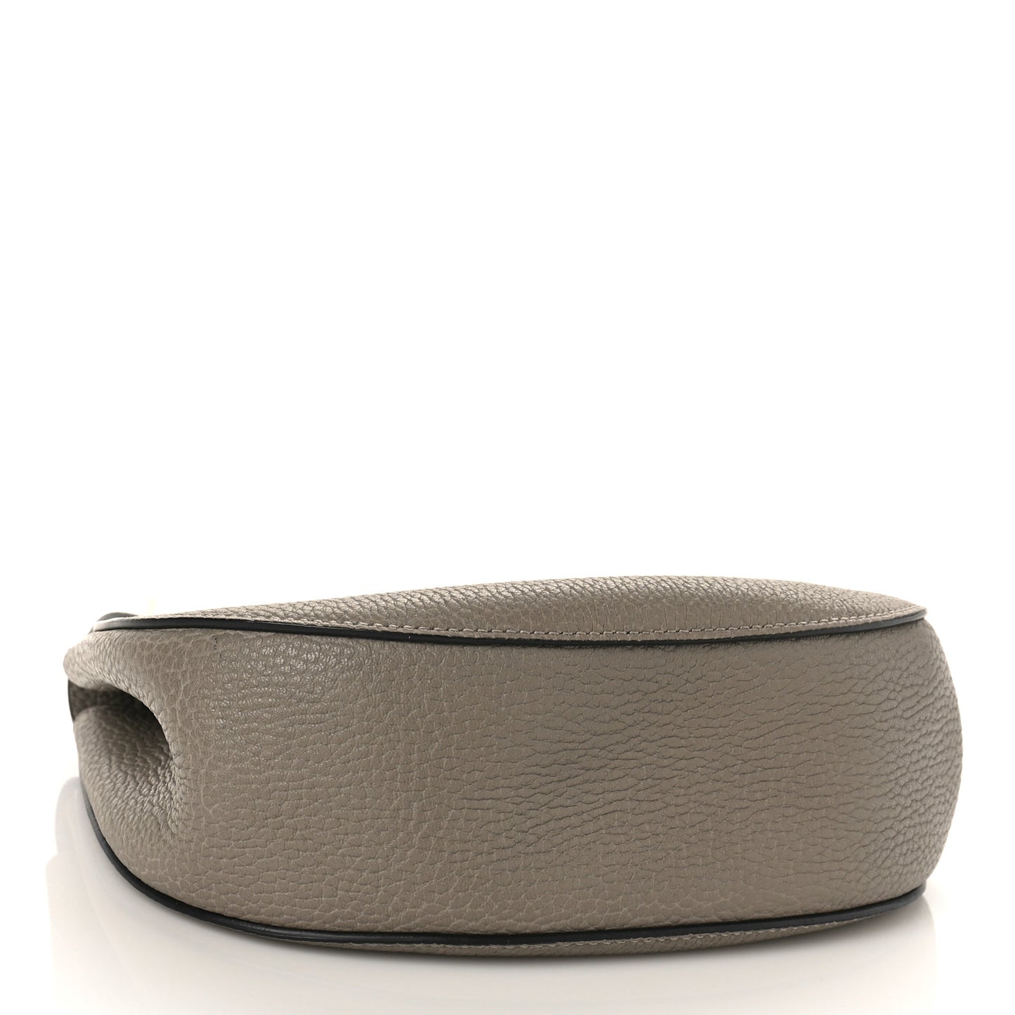 Grained Lambskin Drew Shoulder Bag Motty Grey