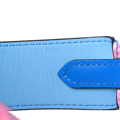Louis Vuitton LOUIS VUITTON Epi Tropical Alma BB Adjustable Shoulder Strap Blue Rose 4 of 4