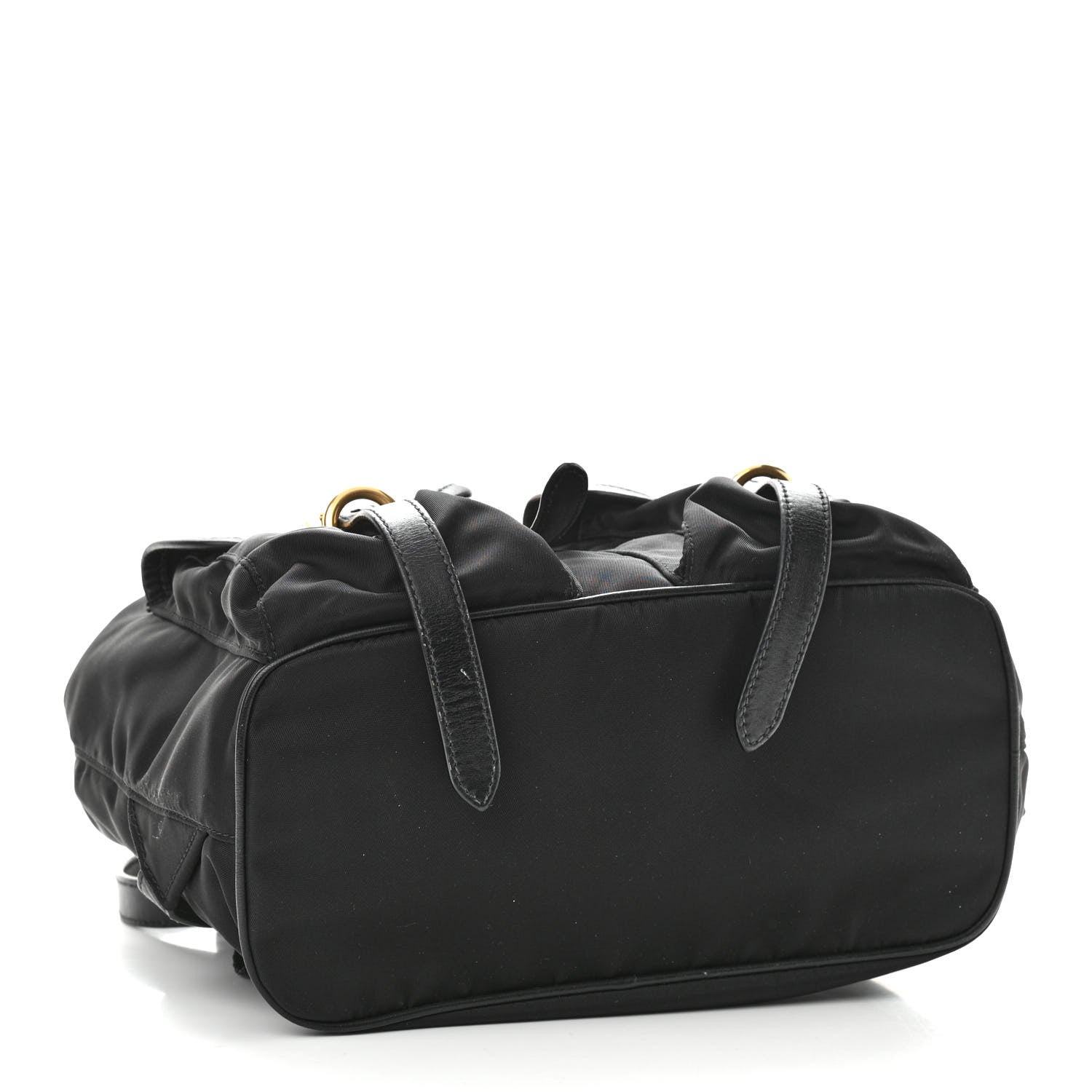 Prada Tessuto Nylon Vitello Backpack Black 4 of 10