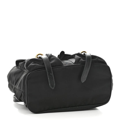 Prada Tessuto Nylon Vitello Backpack Black 4 of 10