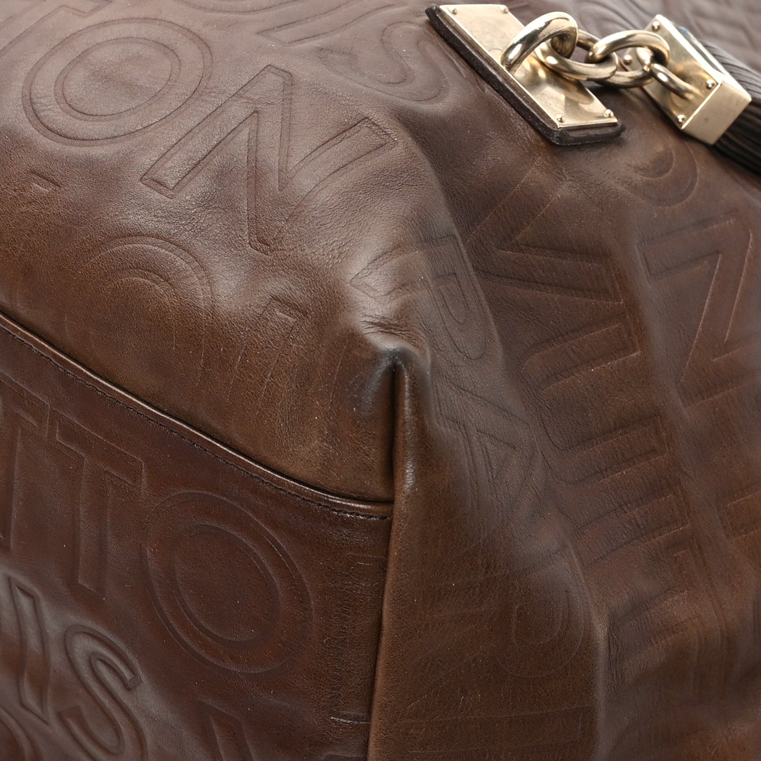 Louis Vuitton Monogram Paris Souple Whisper GM Chocolate 8 of 10