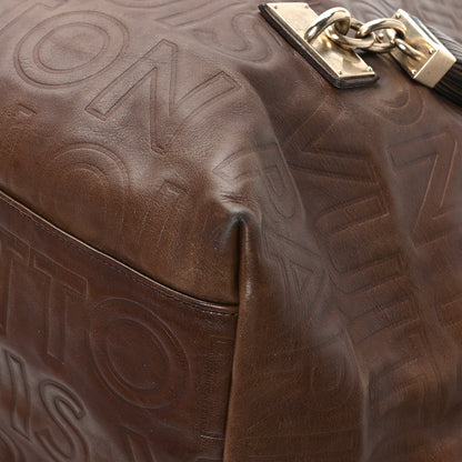 Louis Vuitton Monogram Paris Souple Whisper GM Chocolate 8 of 10