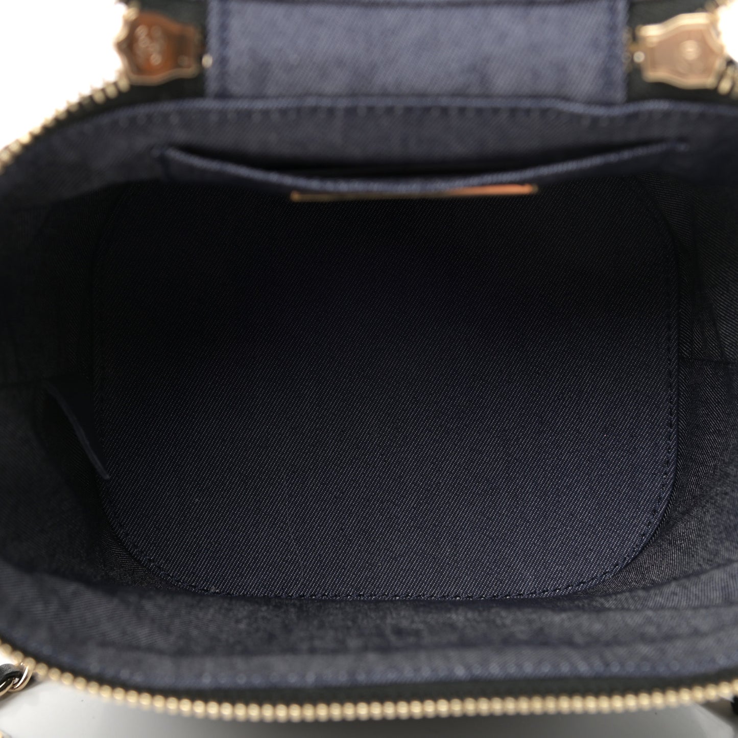 Lambskin Timeless Vanity Cosmetic Case Black