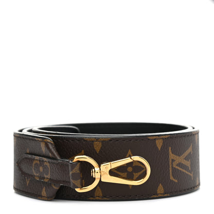 Louis Vuitton Monogram Bandouliere Shoulder Strap Black 1 of 4