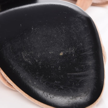 Louis Vuitton Velvet Monumenta Cross Sandals 39 Blush 12 of 13
