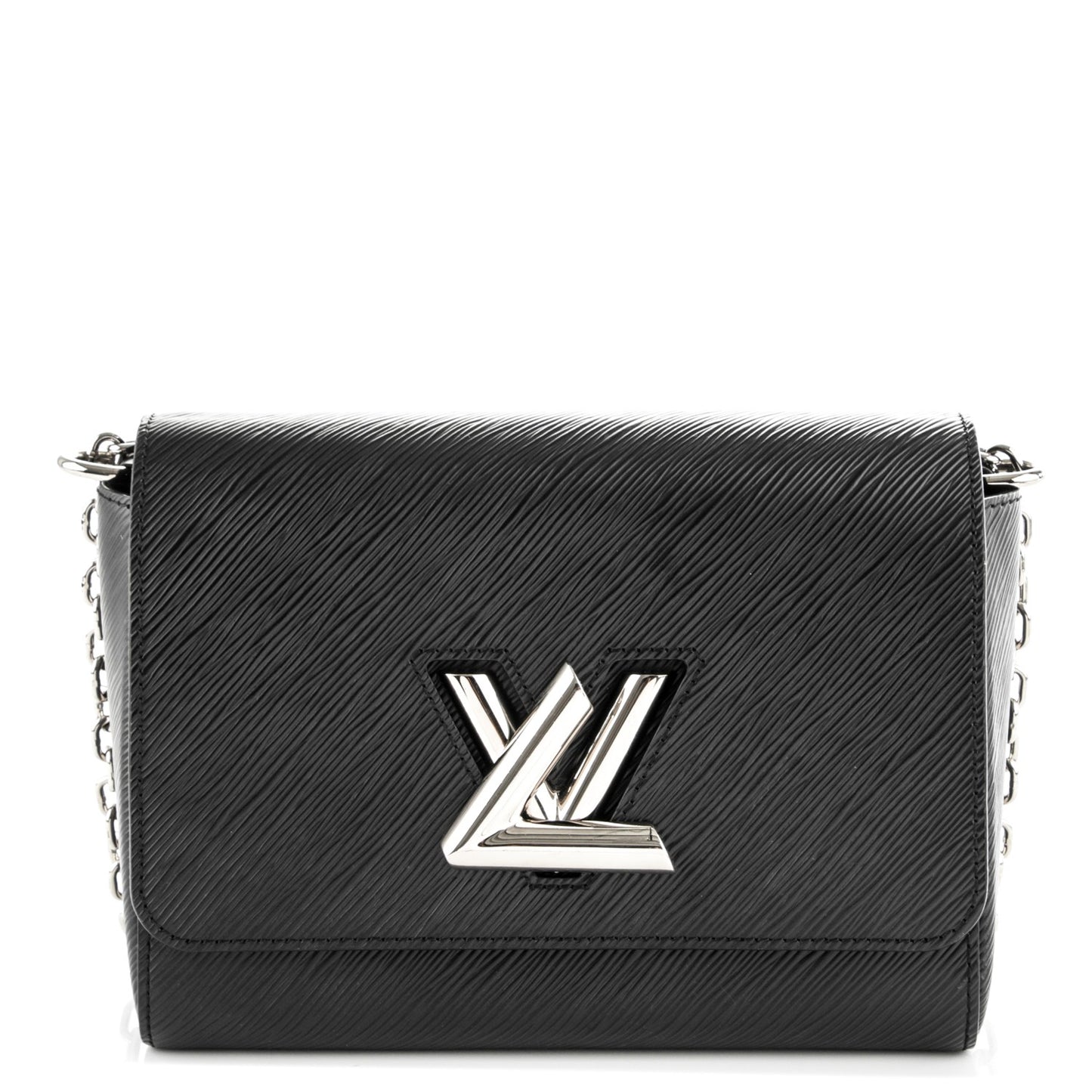 Epi Twist Shoulder Bag MM Black