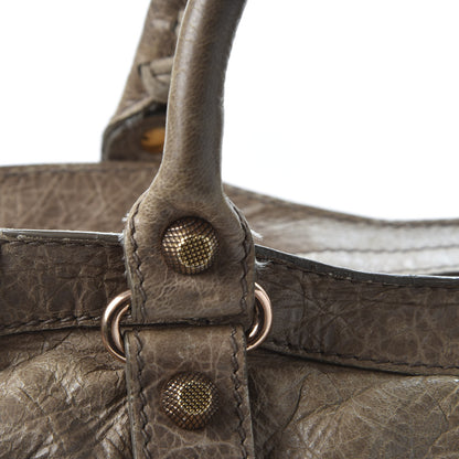 Balenciaga Agneau Giant 12 Rose Gold Hardware City Gris Poivre 10 of 16