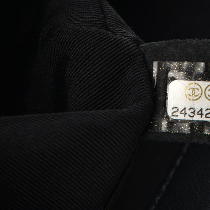 Chanel Calfskin Quilted Medium Boy Flap Black 6 of 7
