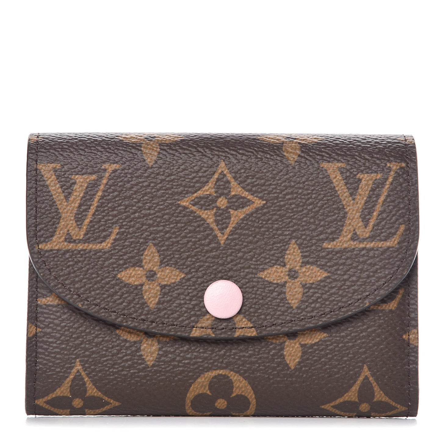 Monogram Rosalie Coin Purse Rose Ballerine