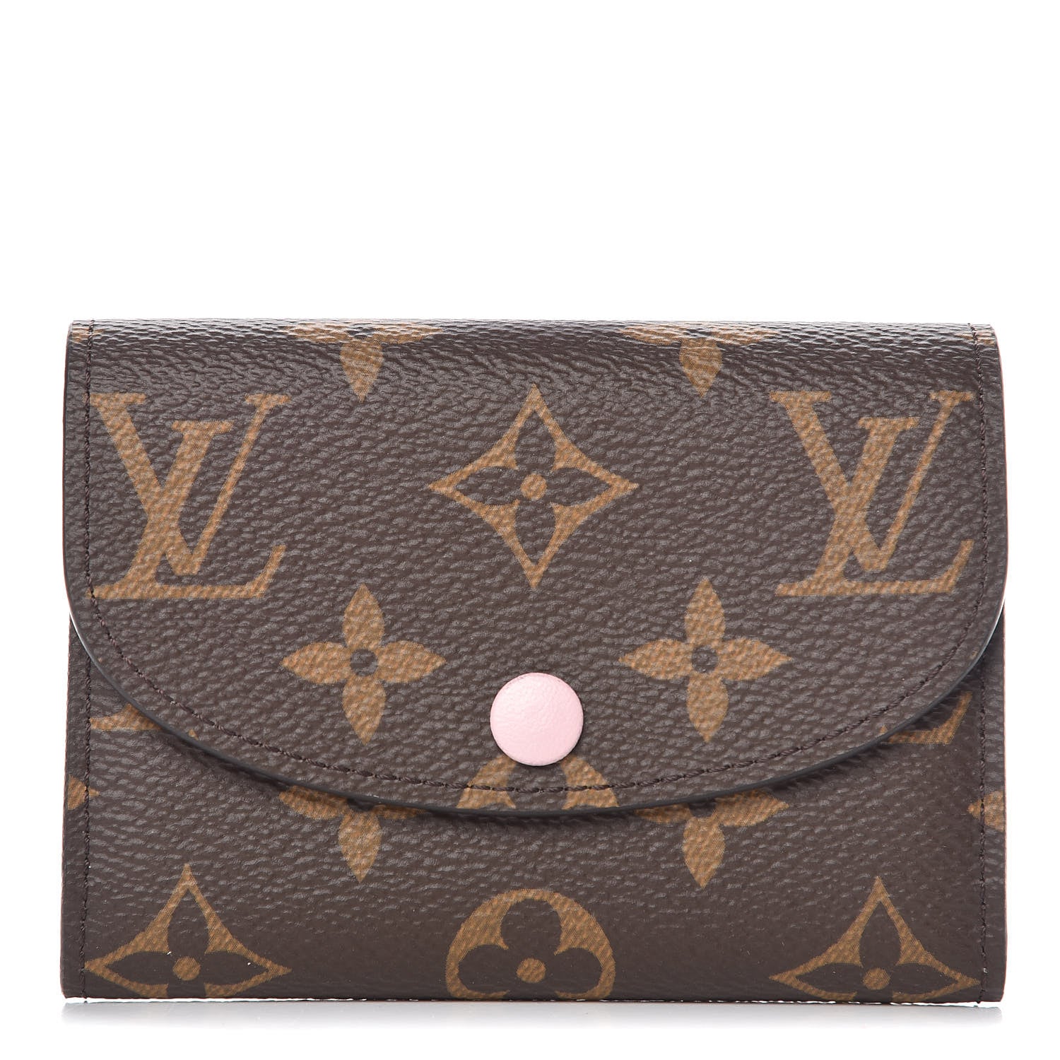 Louis Vuitton Monogram Rosalie Coin Purse Rose Ballerine 1 of 8