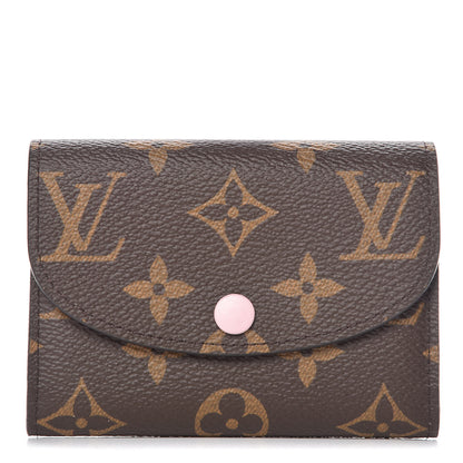 Louis Vuitton Monogram Rosalie Coin Purse Rose Ballerine 1 of 8