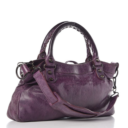 Balenciaga Agneau Classic Hardware First Raisin 3 of 9