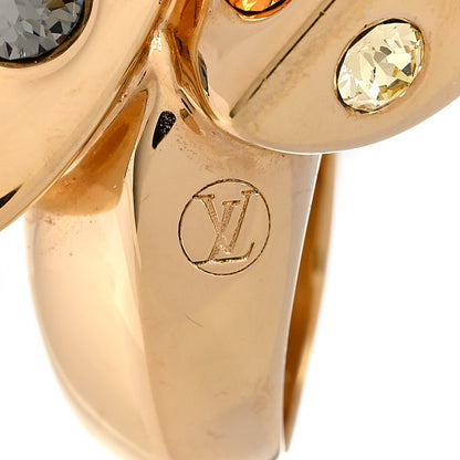 Louis Vuitton Trunkies Strass Ring S Gold 5 of 5