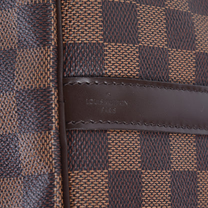 Louis Vuitton Damier Ebene Speedy Bandouliere 25 6 of 9