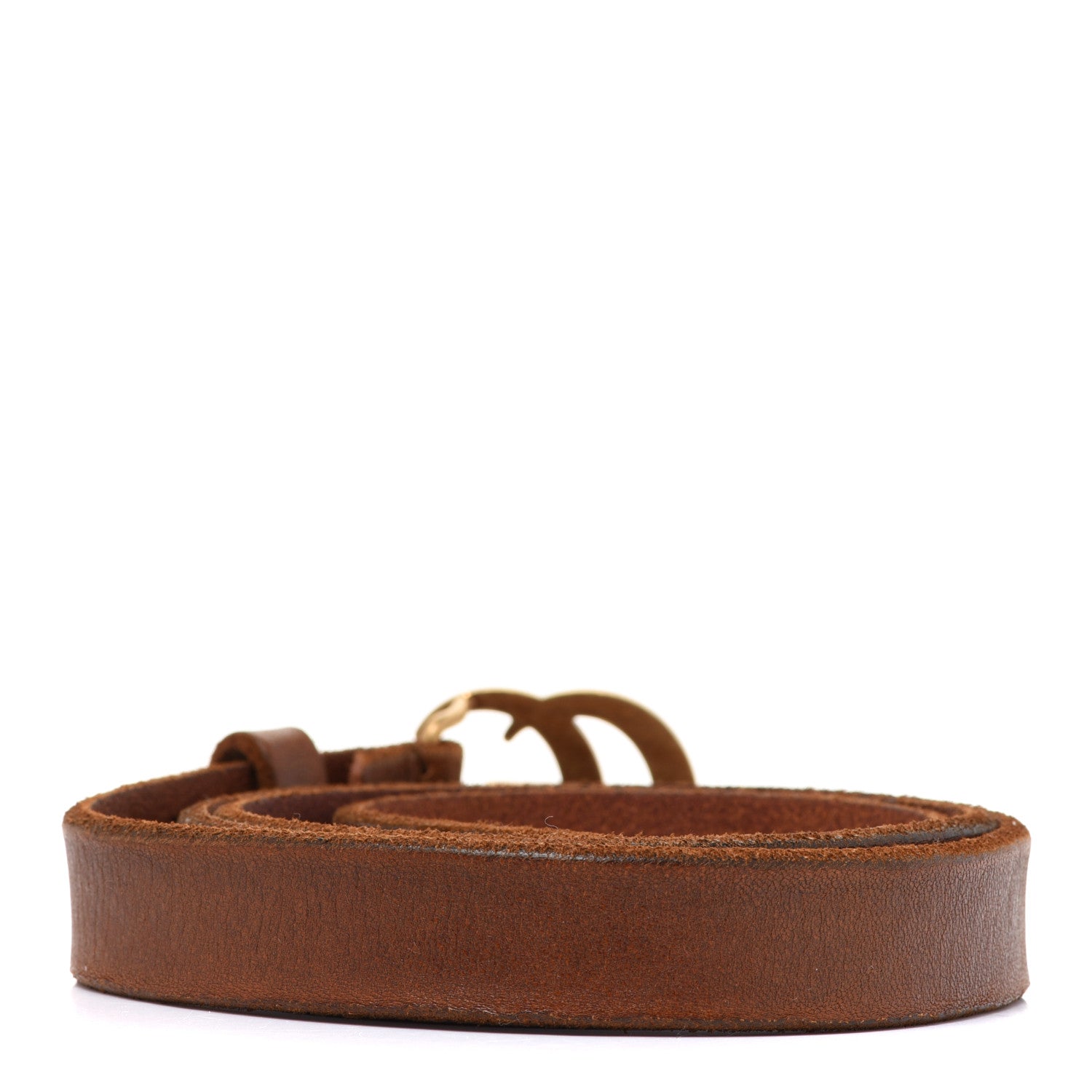 Gucci Faded Calfskin Double G 20mm Belt 85 34 Cuir 2 of 5