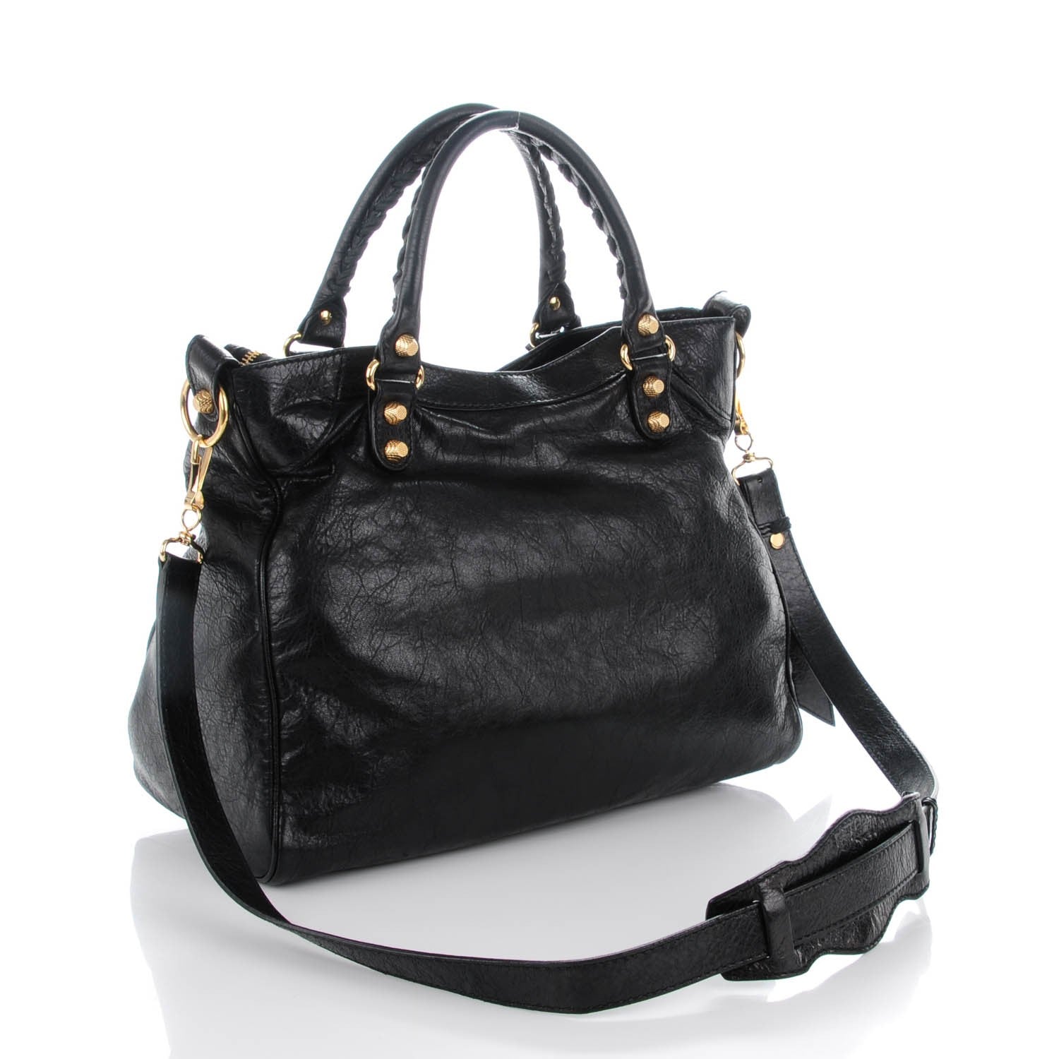 Balenciaga Agneau Giant 12 Gold Hardware Velo Black 3 of 7