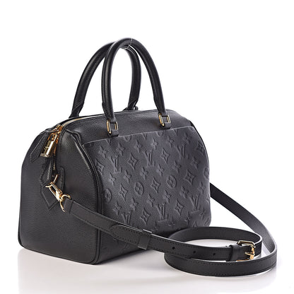 Louis Vuitton Empreinte Speedy Bandouliere 25 NM Black 3 of 9