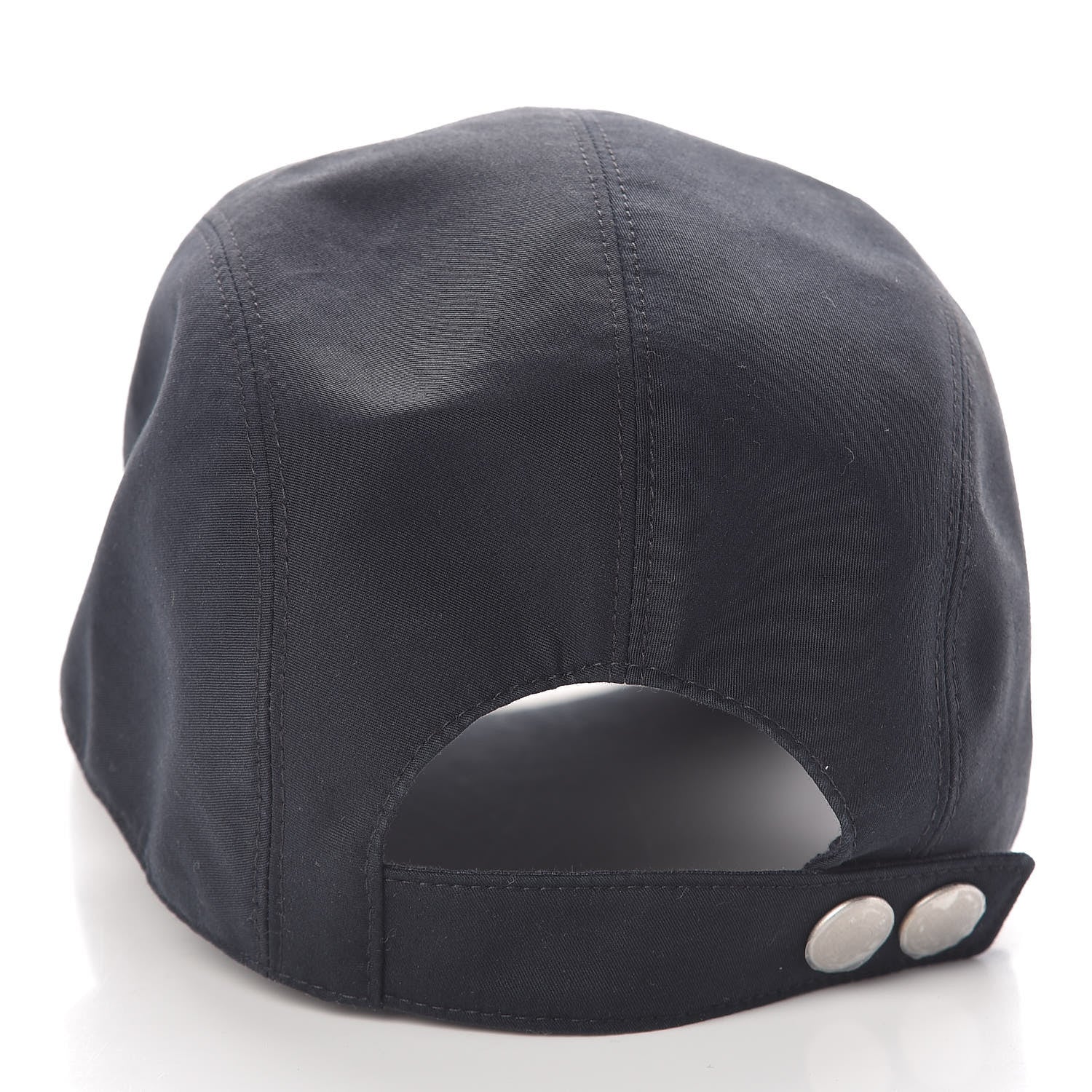 Hermes Cotton Cap 57 Black 4 of 10