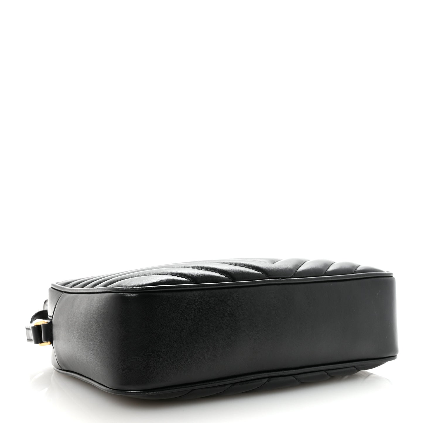 Calfskin Matelasse Monogram Lou Camera Bag Black