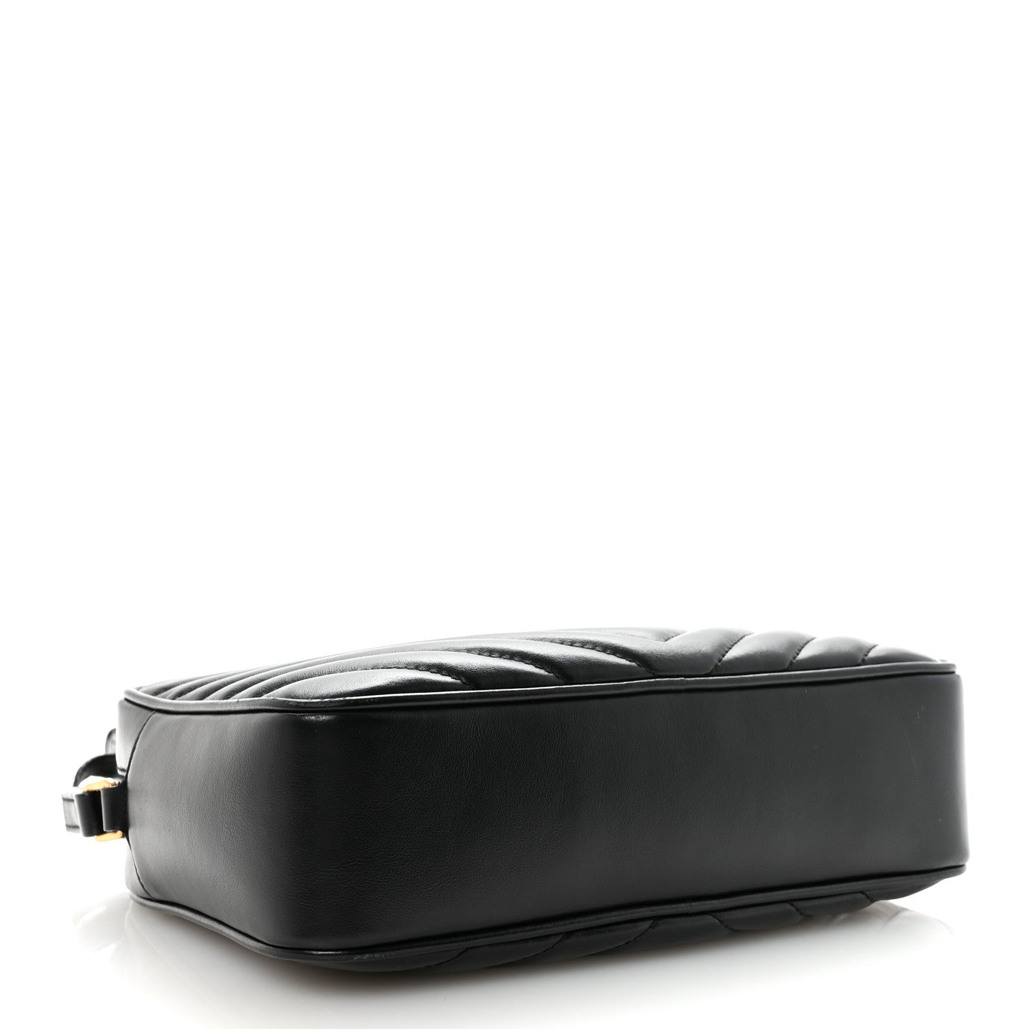 Saint Laurent Calfskin Matelasse Monogram Lou Camera Bag Black 4 of 10