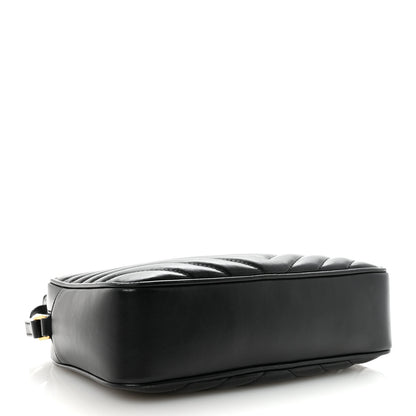 Saint Laurent Calfskin Matelasse Monogram Lou Camera Bag Black 4 of 10