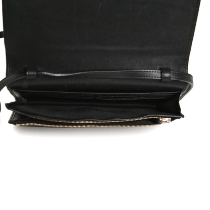 Gucci Microguccissima Crossbody Wallet Black 5 of 12