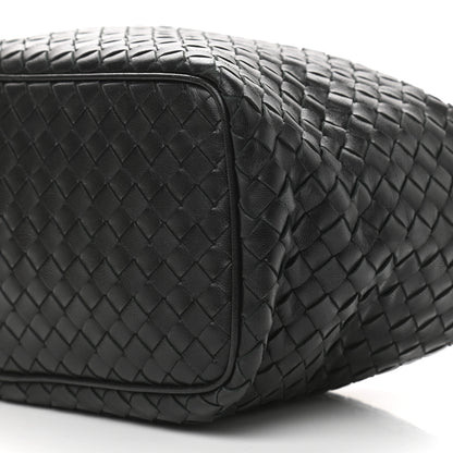 Bottega Veneta Nappa Intrecciato Small Shoulder Bag Black 8 of 10